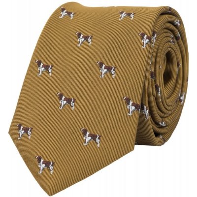 Kravata se psy žlutá – Zboží Dáma
