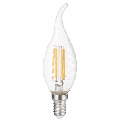 Optonica LED TWIST TIP CANDLE C35 E14 4W FILAMENT 4W Teplá bílá – Hledejceny.cz