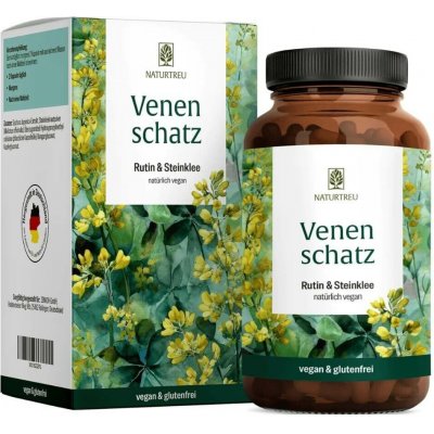Naturtreu Poklad pro žíly rutin a komonice lékařská 120 kapslí – Hledejceny.cz
