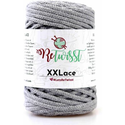 ReTwisst XXLace 3 šedá – Zboží Mobilmania