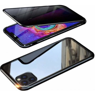 Pouzdro Beweare Magnetické oboustranné s tvrzeným sklem iPhone 11 Pro - černé