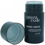 Giorgio Armani Black Code deostick 75 ml – Hledejceny.cz