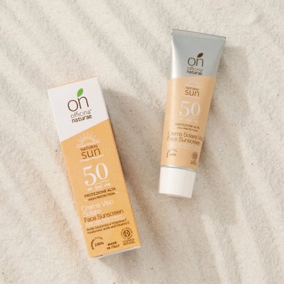 Officina Naturae Opalovací krém na obličej s anti-age účinky SPF50 30 ml – Sleviste.cz