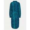 Dámské šaty Vero Moda Curve Košilové šaty Kittie 10278551 Modrá