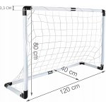 Trizand 23459 Fotbalová branka s míčkem 120 x 40 x 80 cm – Zboží Dáma