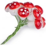 Pro Háčkování Muchomůrka k aranžování 18x21 mm – Sleviste.cz