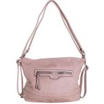 Fashionhunters Světle fialová taška na batoh z eko kůže 2v1 – Zboží Mobilmania