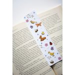 Ilustrovaná záložka do knihy Jarní louka – jarní motiv, český design – Hledejceny.cz