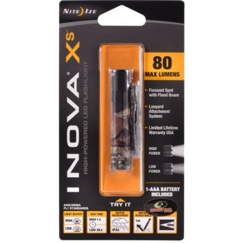 Inova XS AAA Powered LED Flashlight Mossy Oak