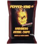 Pepper-King extra pálivé habaňero chipsy 125 g – Zboží Dáma