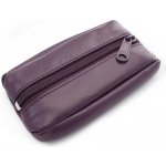 Fialová kožená se zipovou kapsou 619 2418 76 – Hledejceny.cz