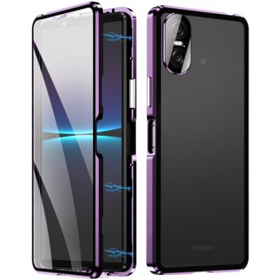 VSECHNONAMOBIL 83506 Magnetický kryt 360 pro Sony Xperia 10 VI fialový – Sleviste.cz