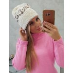 Dámská čepice Kira K374 ecru+hnědá – Hledejceny.cz