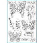 Wiler Gelová razítka silikonová 9ks Motýl – Zboží Dáma