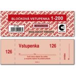 Baloušek tisk ET305 Bločkové vstupenky 1-200 – Zboží Živě