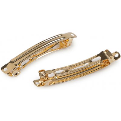 Francouzská spona 8x69 mm polotovar Varianta: zlatá, Balení: 2 ks – Zboží Dáma