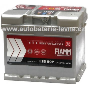Fiamm Pro 12V 50Ah 520A/EN (L1B 50P) ab 62,40 €