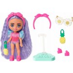 Mattel Barbie® Extra Mini minis! Panenka s fialovými vlasy – Zboží Dáma