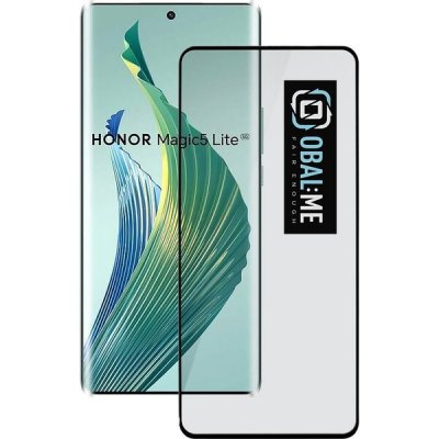 OBAL:ME 5D Tvrzené Sklo pro Honor Magic5 Lite Black 8596311246876 – Sleviste.cz