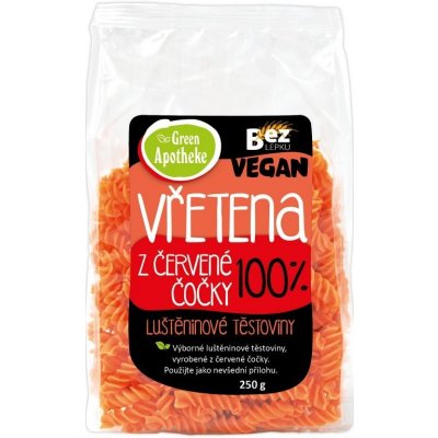 Green Apotheke 100% Vřetena z červené čočky 250 g – Hledejceny.cz