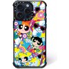 Pouzdro a kryt na mobilní telefon Apple ERT GROUP The Powerpuff Girls Pattern The Powerpuff Girls 041 Magnetické pouzdro na telefon pro IPHONE 15 Case, palcové, kompatibilní s MagSafe, nárazuvzdorné, vícebarevné