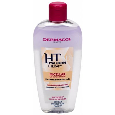 Dermacol Hyaluron Therapy 3D Micellar Oil-Infused Water Dvoufázová micelární voda 200 ml – Zbozi.Blesk.cz