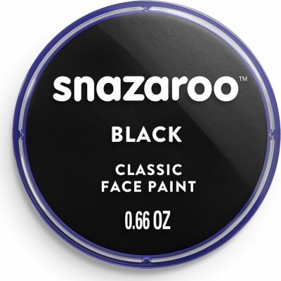 Obličejová barva Snazaroo černá 18 ml – Sleviste.cz