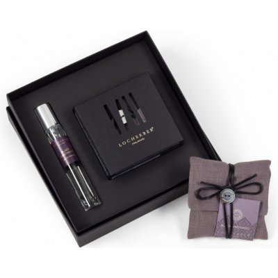 Locherber Milano Black Karthago perfume 10 ml + vonný sáček dárková sada