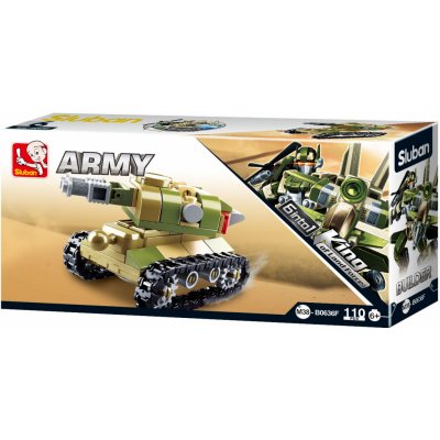 Sluban B0636F King of Land Force 6v1 – Zboží Dáma
