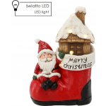 Pro-Tech shop Vánoční LED figurka Mikuláš MERRY CHRISTMAS 28,2x17x42cm 69840 – Hledejceny.cz