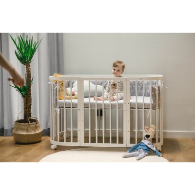 Ourbaby bed 7in1 white bílá – Zboží Dáma