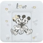 Ceba Baby Podložka měkká na komodu Disney Minnie & Mickey Grey 75 x 72 – Zboží Mobilmania