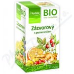 Mediate BIO Zázvorový čaj s pomerančem 20 x 1,5 g – Hledejceny.cz