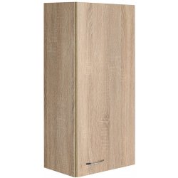 Aqualine ZOJA/KERAMIA FRESH horní skříňka 35x76x23cm dub platin