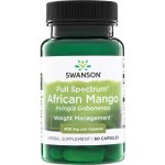 Swanson Africké Mango Irvingia Gabonensis 400 mg 60 kapslí – Hledejceny.cz