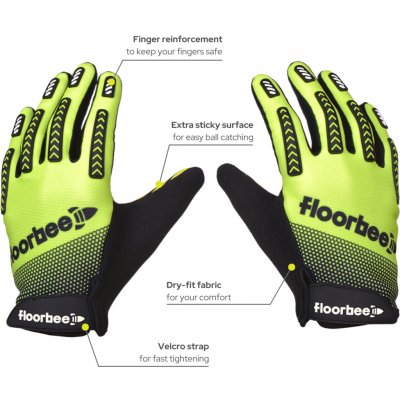 FLOORBEE Stronghold 3.0 černá / žlutá – Zboží Dáma