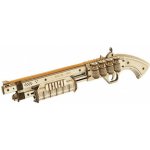 Robotime 3D dřevěné mechanické puzzle Brokovnice Terminátor LQ501 170 ks – Sleviste.cz