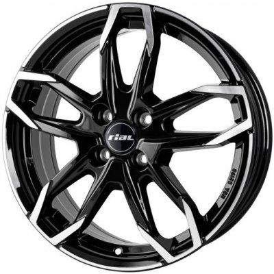 Rial LUCCA 6,5x17 4x100 ET49 black polished | Zboží Auto
