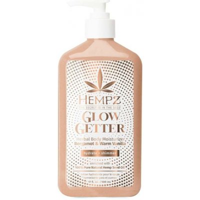 HEMPZ Hydratační tělový krém Glow Getter 500 ml – Zbozi.Blesk.cz