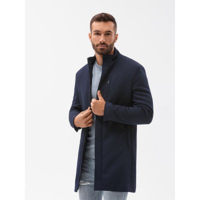 Ombre Clothing pánský kabát Bender C430 navy – Zboží Mobilmania