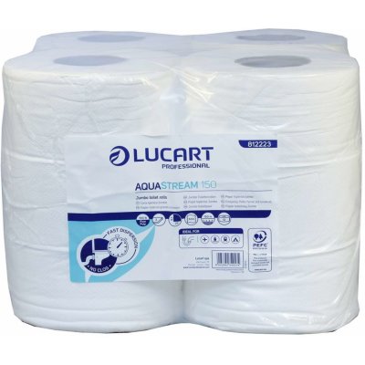 Lucart Professional LUCART AQUASTREAM 150 - Jumbo, 12 ks – Zboží Mobilmania