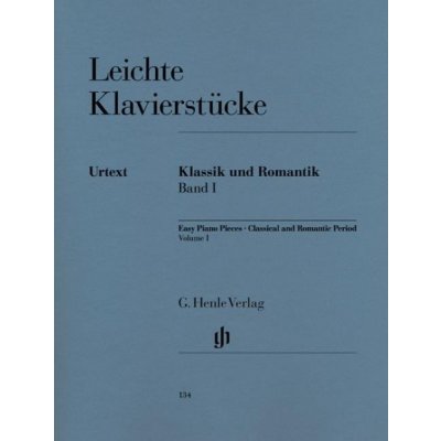 Jednoduché klavírní kusy klasicismus a romantismus 1. díl Easy Piano Pieces Classical and Romantic Period I – Zboží Mobilmania