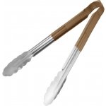 Vogue servírovací kleště barevně rozlišené hnědé 290mm – Sleviste.cz