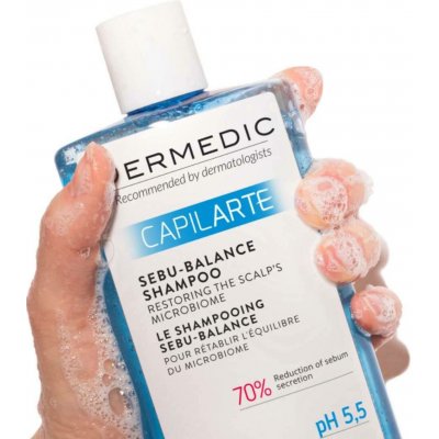 Dermedic Capilarte Sebu Balance šampon 300 ml – Zboží Mobilmania