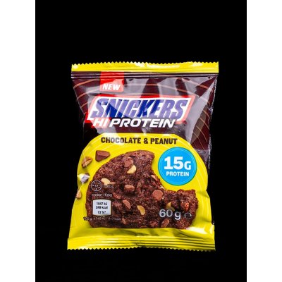 Mars Snickers High Protein Cookie čokoláda/arašídy 60 g – Sleviste.cz