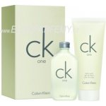 Calvin Klein CK One EDT 200 ml + tělové mléko 200 ml dárková sada – Zbozi.Blesk.cz