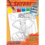 Akim Omalovánka A4 Akim AquaArt stačí přidat vodu! Safari – Hledejceny.cz