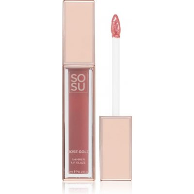 SOSU Cosmetics Satin Lip Glaze hydratační lesk na rty Sorbet 6 ml