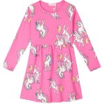 Kugo dívčí šaty dl.r. HC9358 světle růžové – Zboží Dáma