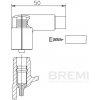 Zapalovací cívka Zástrčka, zapalovací cívka BREMI 10221VW1